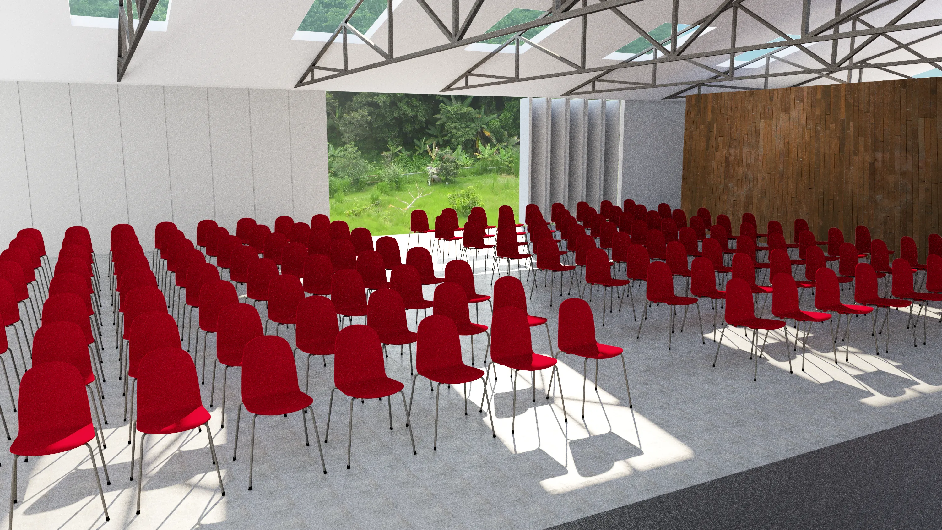 Community center rendering