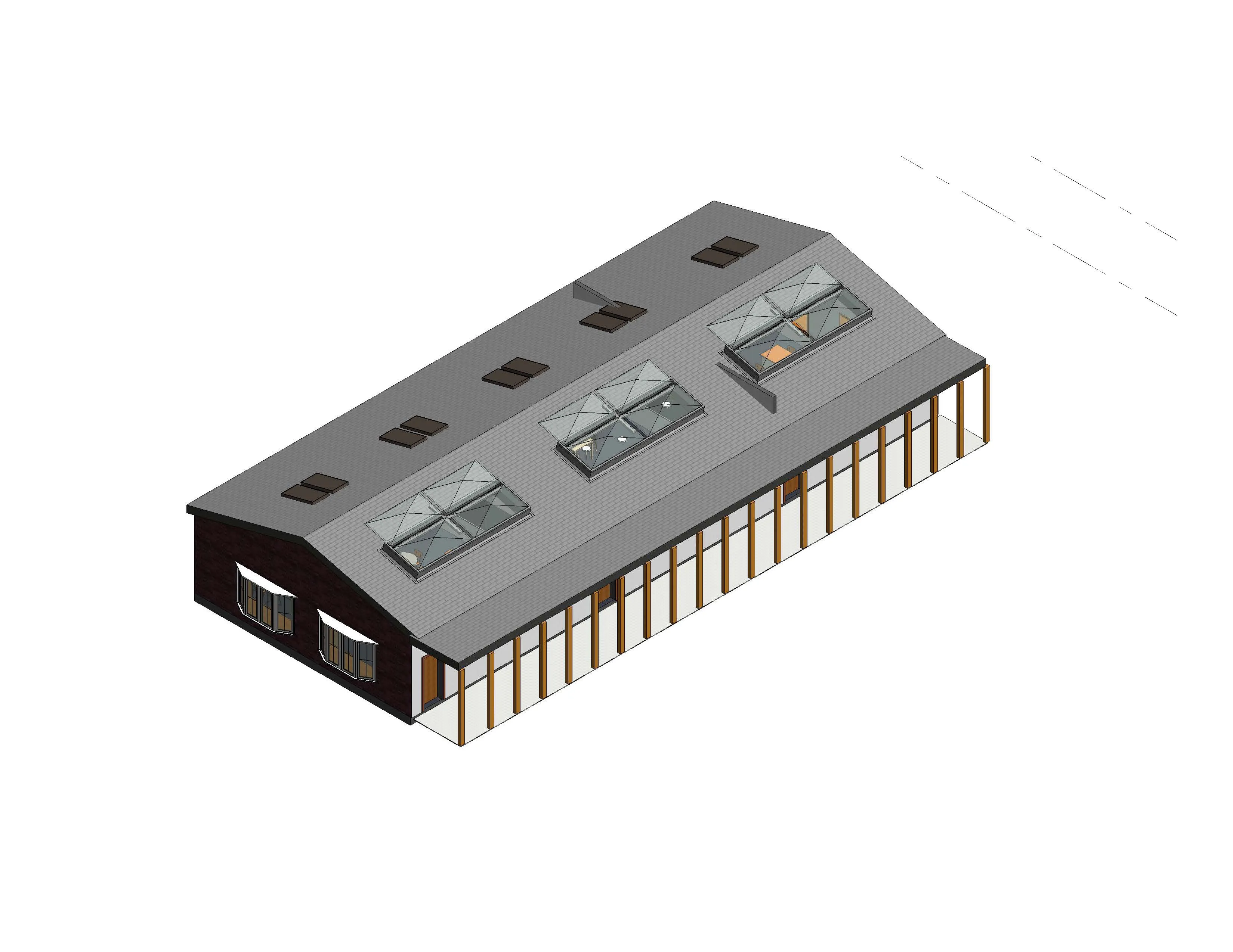 Building section drawings