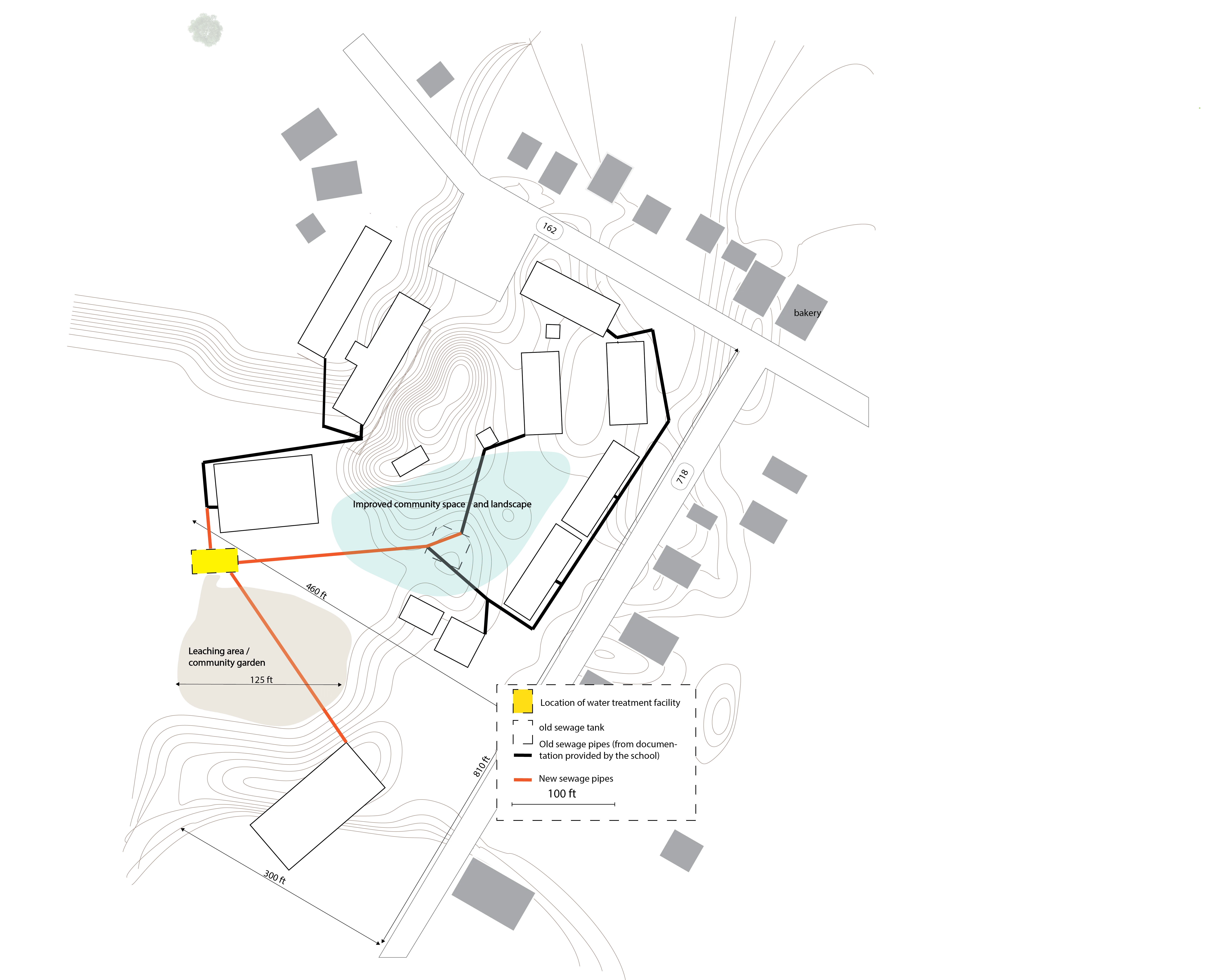 Septic system detail